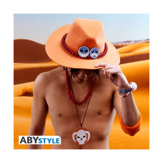 Picture of Abysse One Piece - Portgas D. Ace Replica Hat (ABYROL057)