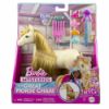 Picture of Mattel Barbie Mysteries: The Great Horse Chase - White Pony with Blonde Ponytail  (HXJ36)