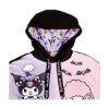 Picture of Loungefly Sanrio: Hello Kitty - Kuromi And My Melodi Halloween Hooded Sweatshirt (L) (SANHD0003L)