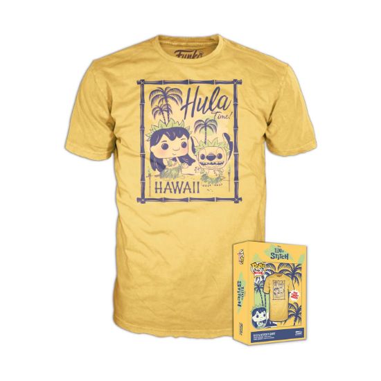 Picture of Funko Boxed Pop! Tees Disney: Lilo & Stitch - Hula T-Shirt (M)