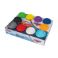 Picture of AS Dough Set With 10 Pots And 3D Caps 500gr For Ages 3+
