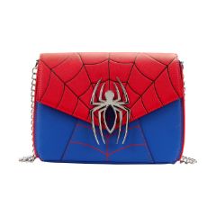 Picture of Loungefly Marvel - Spider-Man Color Block Crossbody Bag (MVTB0143)