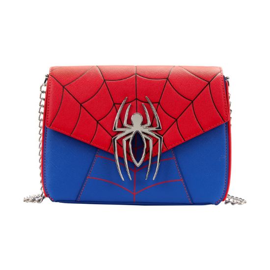 Picture of Loungefly Marvel - Spider-Man Color Block Crossbody Bag (MVTB0143)