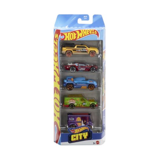 Picture of Mattel Hot Wheels - HW City (Set Of 5) (JBJ75)