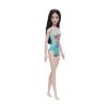 Picture of Mattel Barbie: Beach - Black Hair Doll Wearing Tropical Blue Swimsuit (HXX51)