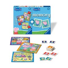 Picture of Ravensburger: Memory® & 3 Puzzles : Peppa Pig (3152)