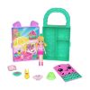 Picture of Mattel Polly Pocket: Tiny Worlds Big Surpises - Lil' Styles Purple Playset (HYB13)