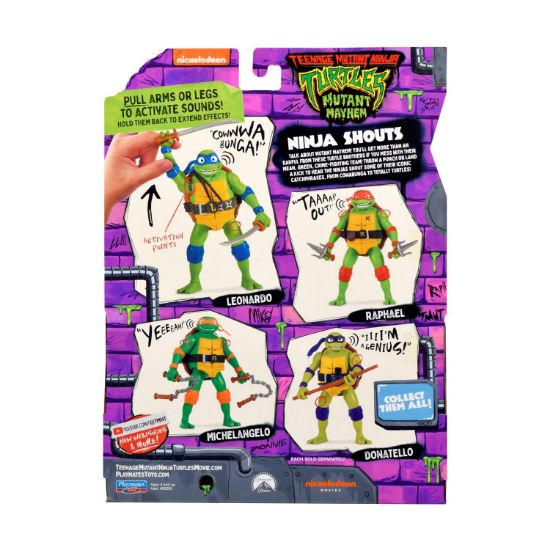 Picture of Giochi Preziosi Teenage Mutant Ninja Turtles Mayhem: Ninja Shouts - Leonardo Action Figure (TU800000A)