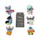Picture of Funko Loungefly Stitch Halloween cos Blind Enamel Pin