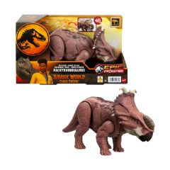 Picture of Mattel Jurassic World: Epic Evolution Chaos Theory - Wild Roar Pachyrhinosaurus (HTK72)