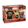 Picture of Funko Pop! & Tees (Adult): Deadpool - Heavy Metal Vinyl Figure & T-Shirt (XL)