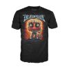 Picture of Funko Pop! & Tees (Adult): Deadpool - Heavy Metal Vinyl Figure & T-Shirt (XL)