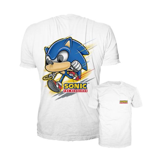 Picture of Funko Pop! Tees (Adult): Sonic - Sonic (Running) T-Shirt (M)