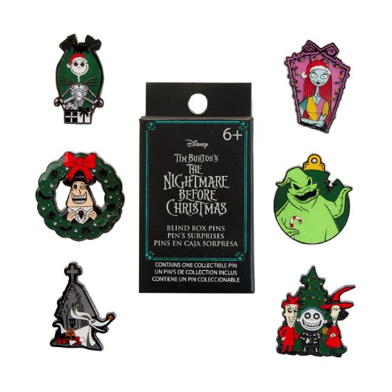 Picture of Funko Loungefly: Walt Disney - Nightmare Before Christmas Seasonal  Blind Box Enamel Pins