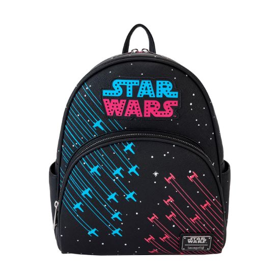 Picture of Loungefly Star Wars Neon 70S Mini Backpack (STBK0443)