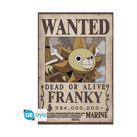 Picture of Abysse One Piece - Wanted Franky Poster Chibi (52x38cm) (GBYDCO645)