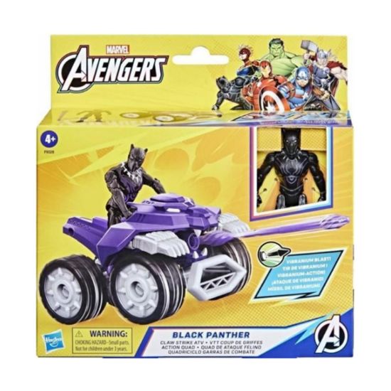 Picture of Hasbro Marvel: Avengers -Black Panther 4In Figure Vehicle (F9328)