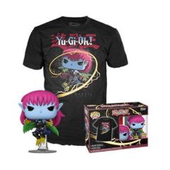 Picture of Funko Boxed Pop! & Tees (Adult): Yu-Gi-Oh! - Harpie Lady (Black) Vinyl Figure & T-Shirt (L)