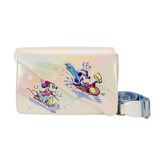 Picture of Loungefly Disney: Mickey & Friends - Winter Wonderland Crossbody Bag (WDTB3089)