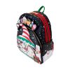 Picture of Loungefly Disney: The Nightmare Before Christmas - Journey To Christmas Town (Golows In The Dark) Mini Backpack (WDBK3786)