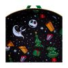 Picture of Loungefly Disney: The Nightmare Before Christmas - Journey To Christmas Town (Golows In The Dark) Mini Backpack (WDBK3786)