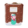 Picture of Loungefly Disney: Winnie the Pooh - Holiday Scene Pooh And Friends (Glows In The Dark) Zip Around Wallet (WDWA3162)