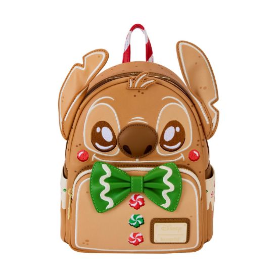 Picture of Loungefly Disney: Lilo & Stitch - Gingerbread Stitch Cosplay Mini Backpack (WDBK3773)