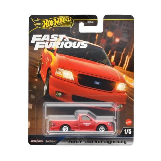 Picture of Mattel Hot Wheels Premium: Fast & Furious - Ford F-150 SVT Lightning Vehicle (HYP75)