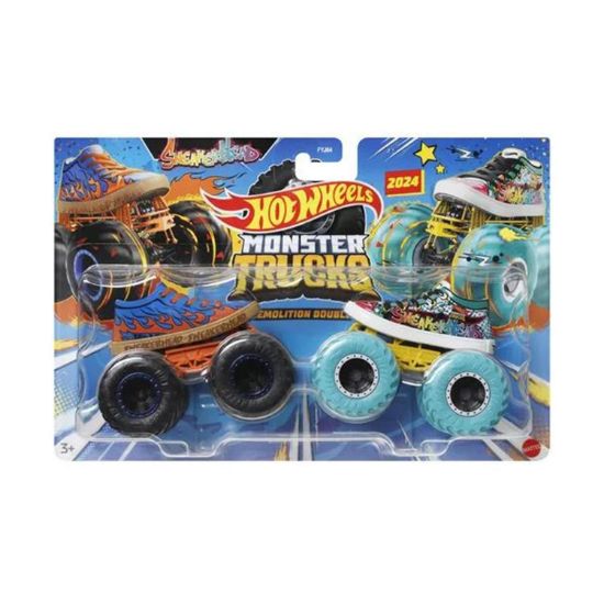 Picture of Mattel Hot Wheels Monster Trucks: Demolition Doubles - Sneakerhead (HWN51)