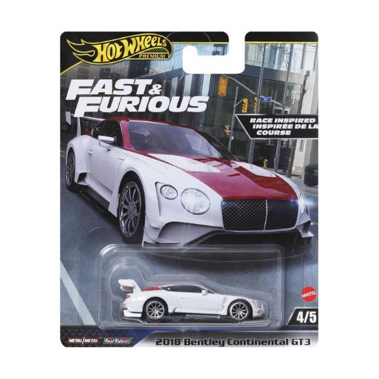 Picture of Mattel Hot Wheels Premium: Fast & Furious - 2018 Bentley Continental GT3 Vehicle (HVR63)