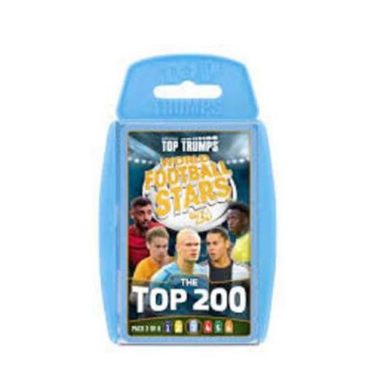 Picture of Winning Moves: Top Trumps - World Football Stars 2024 The Top 200 Pack 3 - Card Game (WM04802-EN1)