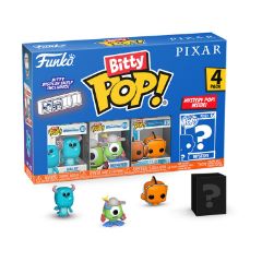 Picture of Funko Bitty Pop! 4-Pack: Disney Pixar - Sulley, Mike Wazowski, Nemo, Mystery Pop! Vinyl Figures