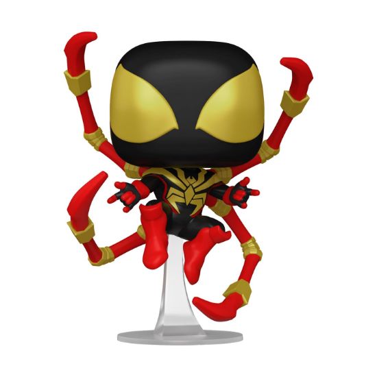 Picture of Funko Pop! Marvel: Spider-Man - Miles Morales Iron Spider* #1448 Bobble-Head Vinyl Figure