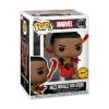 Picture of Funko Pop! Marvel: Spider-Man - Miles Morales Iron Spider* #1448 Bobble-Head Vinyl Figure