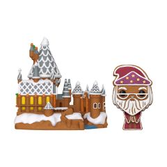 Picture of Funko Pop! Town: Harry Potter - Dumbledore & Hogwarts (Gingerbread) #42 Vinyl Figures