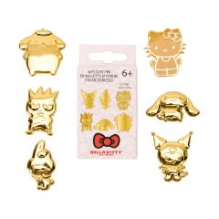 Picture of Loungefly Sanrio 50Th Anniversary - Hello Kitty Gold Mystery Box Pin (SANPN0268EA)