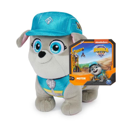 Picture of Spin Master Paw Patrol: Rubble & Crew - Motor Plush (20147383)