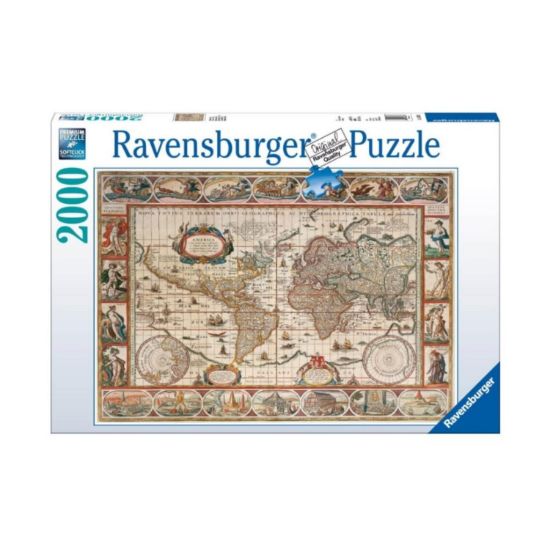 Picture of Ravensburger Puzzle: World Map from 1650 (2000pcs) (16633)