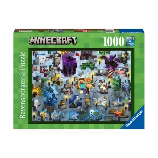 Picture of Ravensburger Puzzle: Minecraft Challenge (1000pcs) (12000422)