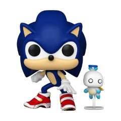 Picture of Funko Pop! Games: Sonic The Hedgehog - Sonic with Hero Chao #1036 Vinyl Figures