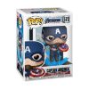 Picture of Funko Pop! Marvel: Avengers Endgame - Captain America With Broken Shield & Mjolnir #573 Bobble-Head Vinyl Figure