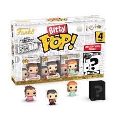 Picture of Funko Bitty Pop! 4-Pack: Harry Potter Goblet of Fire - Hermione Granger, Viktor Krum, Ginny Weasley, Mystery Pop! Vinyl Figures