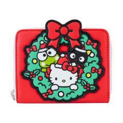 Picture of Loungefly Sanrio: Hello Kitty - Winter Wonderland Zip Around Wallet (SANWA1003)