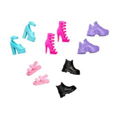 Picture of Mattel Barbie: Accessories - 5 Pair of Shoes (HWV71)