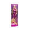 Picture of Mattel Barbie: Fashionistas #230 - Blonde Hair with Pink Metallic Dress Doll (HYT88)