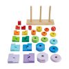 Picture of Fisher-Price - Wooden Stacking Shape Sorter (HXT76)