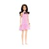 Picture of Mattel Barbie: Fashionistas #224 - Brown Hair with Pink Plaid Dress Doll (HRH21)