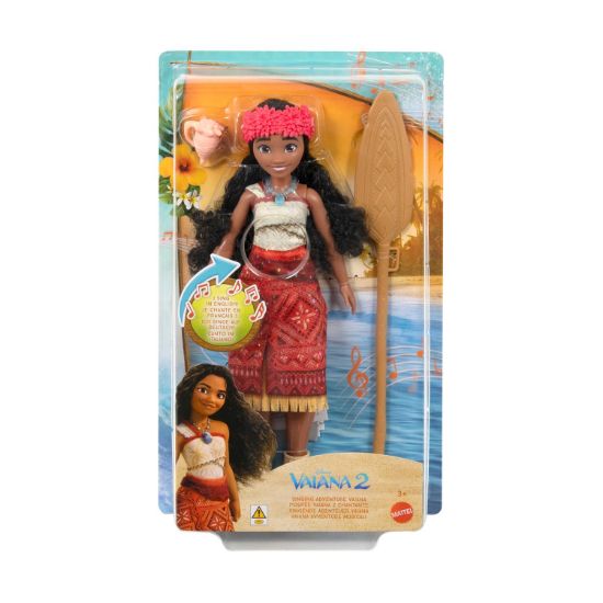 Picture of Mattel Disney Princess: Vaiana 2 - Singing Adventure Vaiana Doll (English) (JBT61)