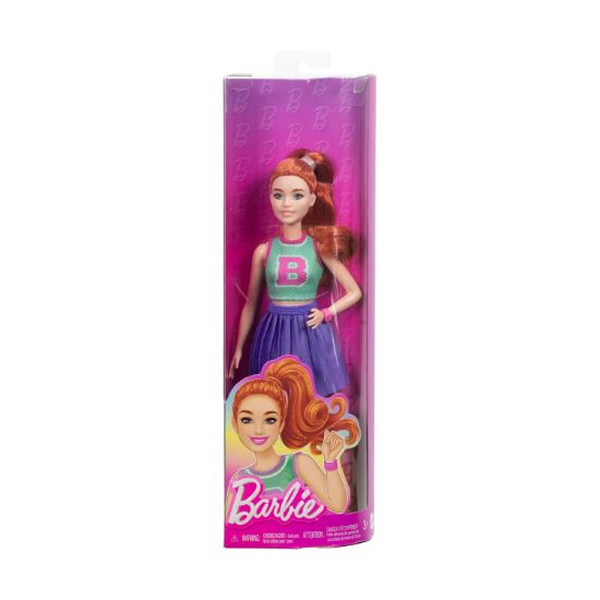 Picture of Mattel Barbie: Fashionistas #232 - Ginger Hair with Freckles Doll (HYT90)