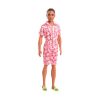 Picture of Mattel Barbie: Ken - Hawaiian Floral Jumpsuit Look with Brown Brides Hair Doll Fashionistas (HYT99)